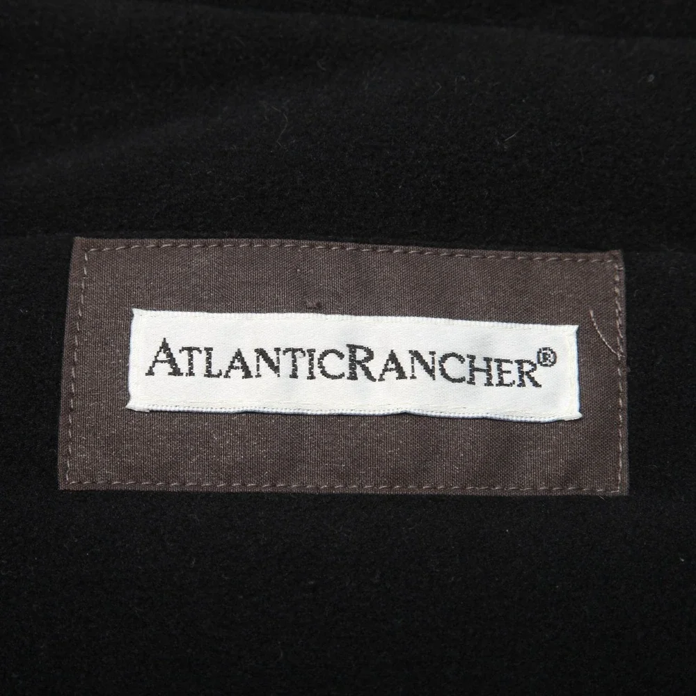AtlanticRancher Vest Mens Large Brown Full Zip Fleece Lined Insulated Puffer - Picture 5 of 13